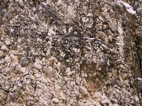 Pan shot of rocks Vídeo Stock 85296808