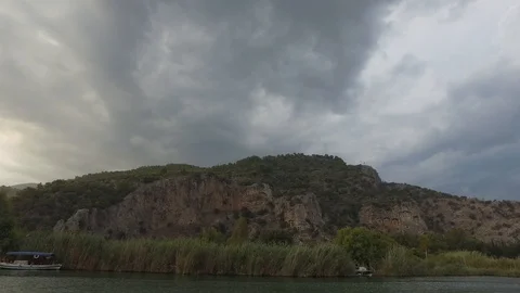 Pan Shots in Mountain Stock Footage 93968911