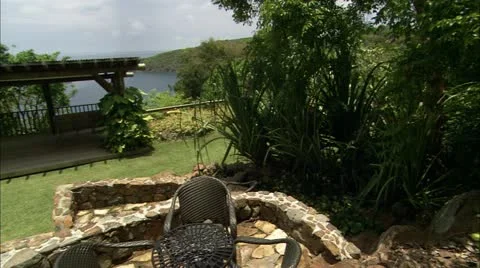 Pan to sitting area Stock Footage 22666199