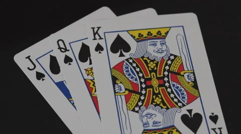 Pan of Spade Suits 動画素材 52945972