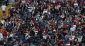 Pan Stadium Interior German Crowd Sitting Waiting for Semifinals Germany Brazil HD Footage