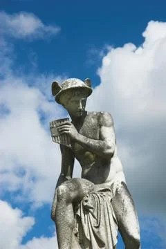Pan Statue Stock Photos