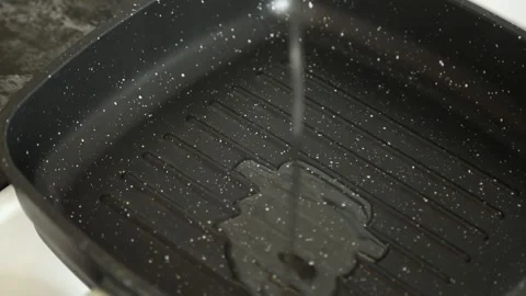 PAN ON STOVE Stock Footage 155653515