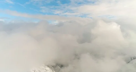 Pan Into Sun and Clouds Stock Footage 91470839