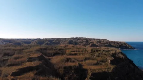 Pan up Susak Stock Footage 105161083