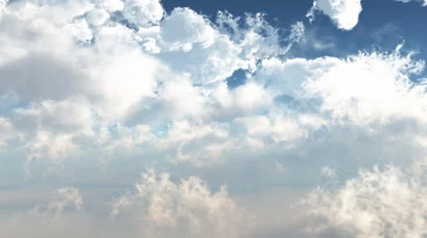 Pan through the clouds Stock Footage 37300332