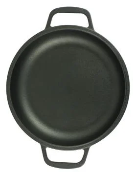 Pan with two handles Stock Photos