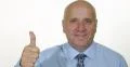 Pan View Businessman Smile TV Camera Manager Thumbs Up Sign Hand Gesture 4k or 4k+ Resolution