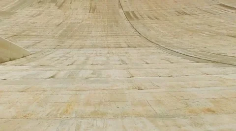 Pan view of Hoover Dam Video stock 68690157