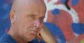 Pan View Hopelessness Concept Sad Man Handsome Sorrow Thinking Adult Male Person 4k or 4k+ Resolution