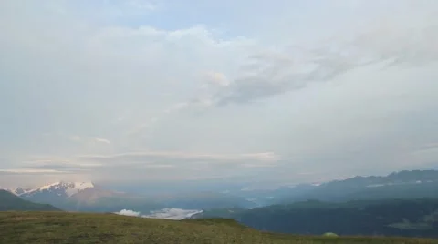 Pan view of the mountains Stock Footage 41493361