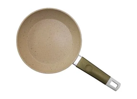 Pan on white background Stock Photos