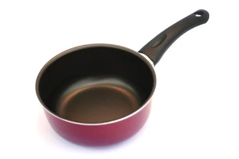 Pan on white Stock Photos