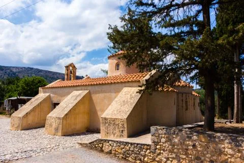 Panagia Kera back Stock Photos