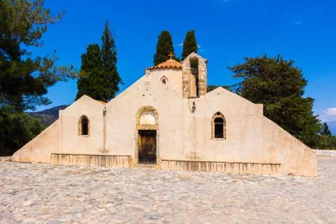 Panagia Kera front Stock Photos