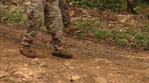 PANAMA - 2.3.2026 - US Marines set up explosives in the Panama jungle and Stock Footage 341666022