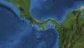 Panama. 3d earth in space - zoom in on Panama contoured 4k 4k or 4k+ Resolution