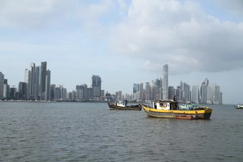 Panama bay Stock Photos