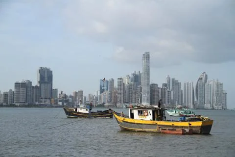 Panama bay Stock Photos