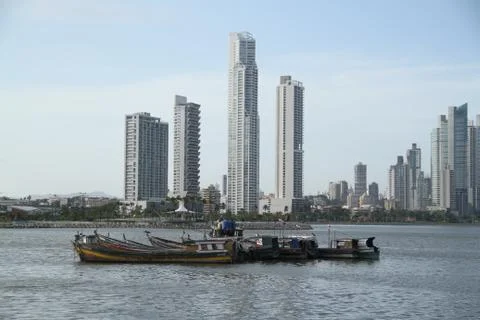 Panama bay Stock Photos