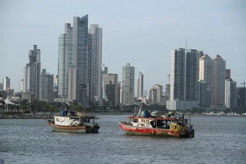 Panama bay Stock Photos