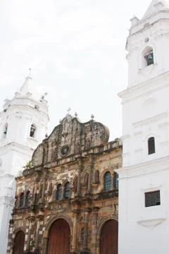 Panama cathedral Stock Photos