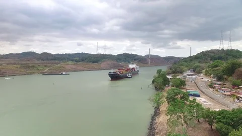 Panamá Channel Stock Footage 78206040