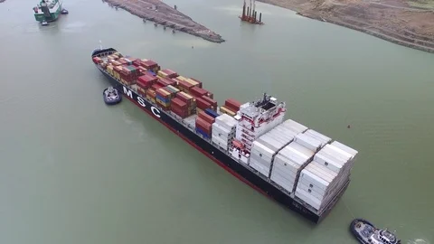 Panamá Channel Stock Footage 78206308