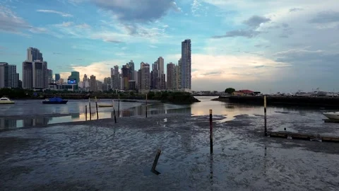 Panama Cinta Costera Video stock 243688806