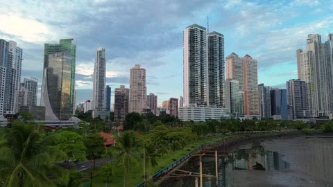 Panama Cinta Costera Stock Footage 243689021