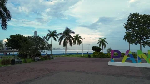Panama Cinta Costera Video stock 243758748