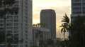 Panama City buildings at sunset 4k or 4k+ Resolution