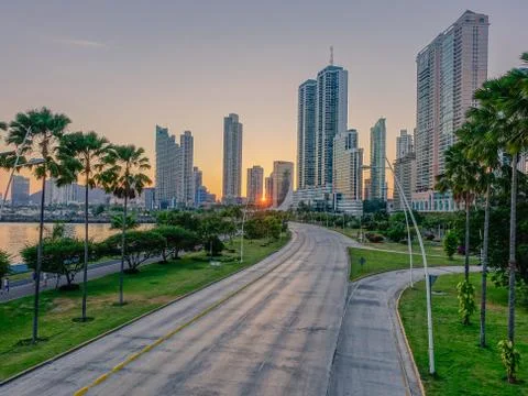 Panama Cityscape Stock Photos