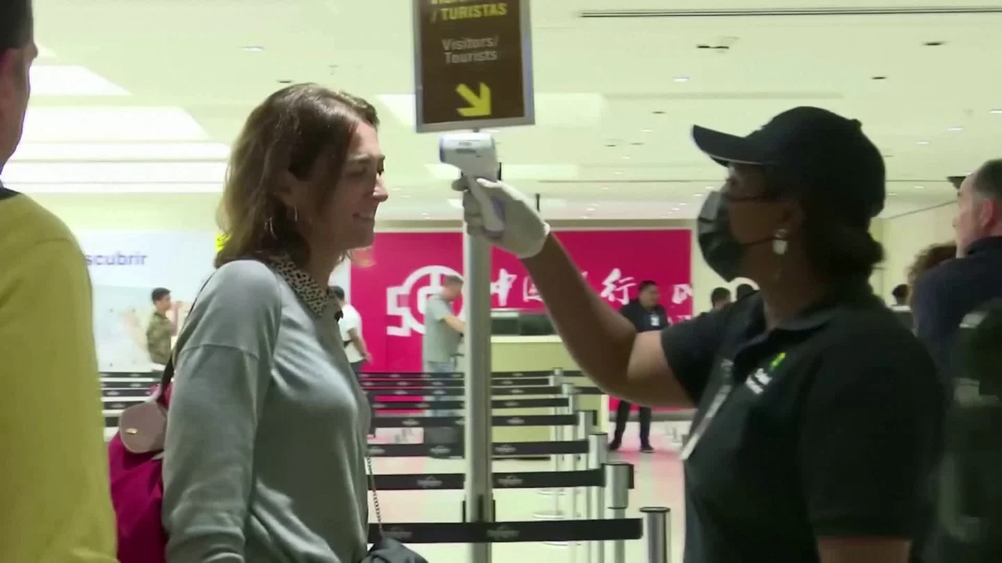 Panama Confirms First Coronavirus Case Stock Footage