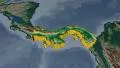 Panama extruded. Bumps shaded. 4k or 4k+ Resolution