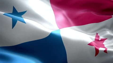 Panama Flag Stock Footage 116393001