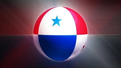 Panama-Globe Video stock 7769816