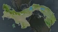 Panama - hub of the world. Satellite 4k or 4k+ Resolution