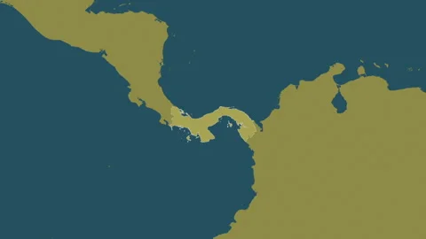 Panama map - glide. Border. Pattern. Stock Footage 241717643