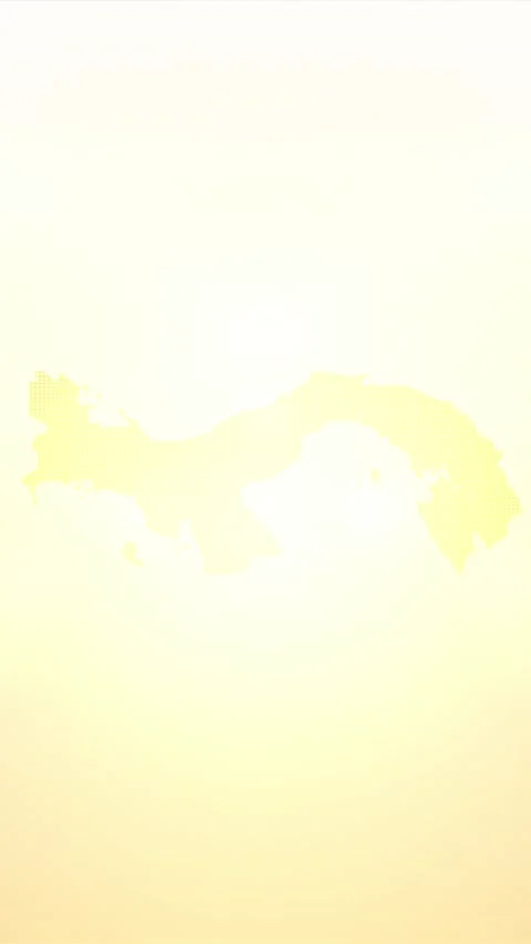 Panama Map Opener Stock Footage 267850550