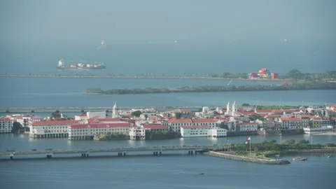 Panama old quarter. Stock Footage 237582532