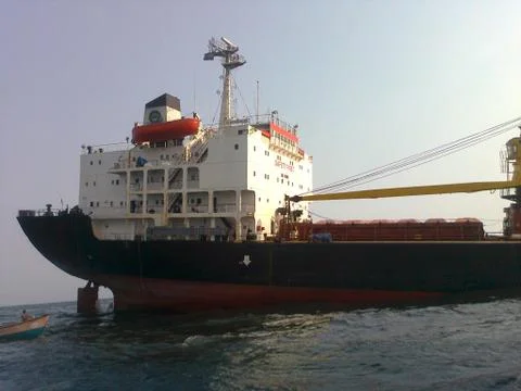 Panama ship Stock Photos