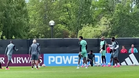 Panama trains in Canada for its second World Cup match against Croatia, ONTARIO, Video stock 337613446