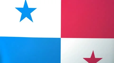 Panama Waving Flag Stock Footage 10762324