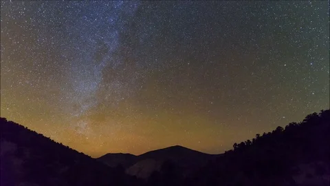 Panamint Night Stock Footage 85109123