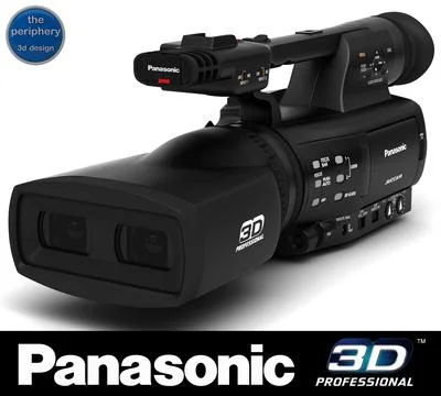 Panasonic Twin Lens 3D Camera 3D Model
