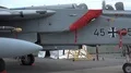Panavia Tornado military airplanes exhibition close up on airfield 4k or 4k+ Resolution