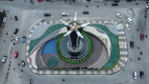 Pancakarsa Monument Stock Footage 265039006