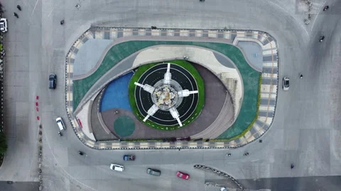 Pancakarsa Monument Stock Footage 265039007