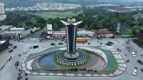 Pancakarsa Monument Stock Footage 265039043